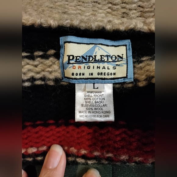 Pendleton Originals wool and jean jacket - Picture 4 of 4